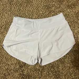 Lululemon Speedup 4” Short Size 12 Powder Blue